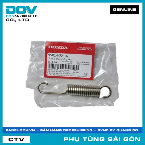 LÒ XO A CHÂN CHỐNG BÊN | HONDA PARTS CODE 9501472102 — 9501472102