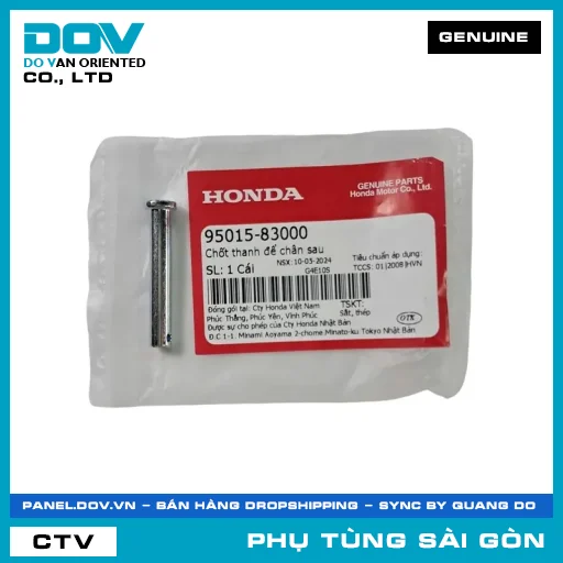 CHỐT THANH ĐỂ CHÂN SAU | HONDA PARTS CODE 9501583000 — 9501583000