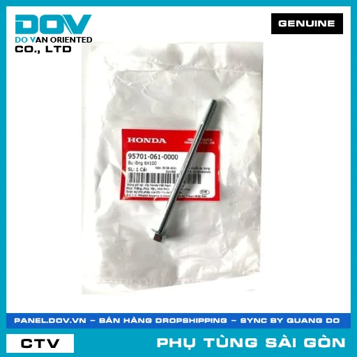 BU LÔNG 6X100 | HONDA PARTS CODE 957010610000 — 957010610000