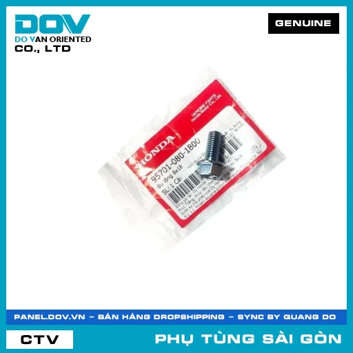 BU LÔNG 8X18 | HONDA PARTS CODE 957010801800 — 957010801800