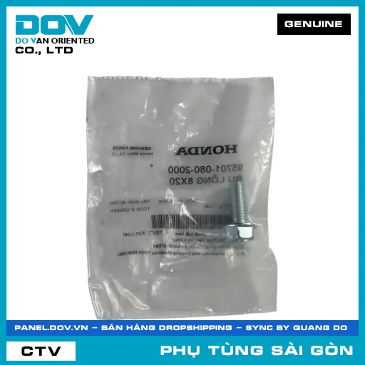 BU LÔNG 8X20 | HONDA PARTS CODE 957010802000 — 957010802000