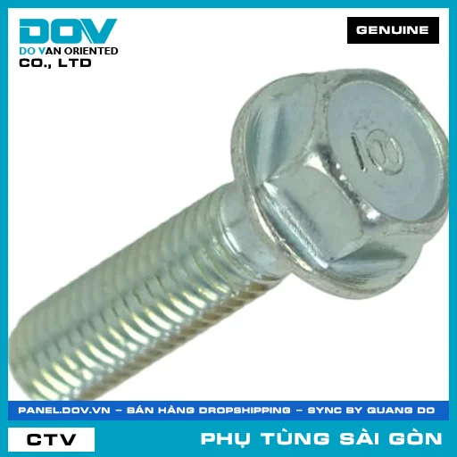 BU LÔNG ĐẦU CÓ GỜ 8X30 | HONDA PARTS CODE 957010803008 — 957010803008