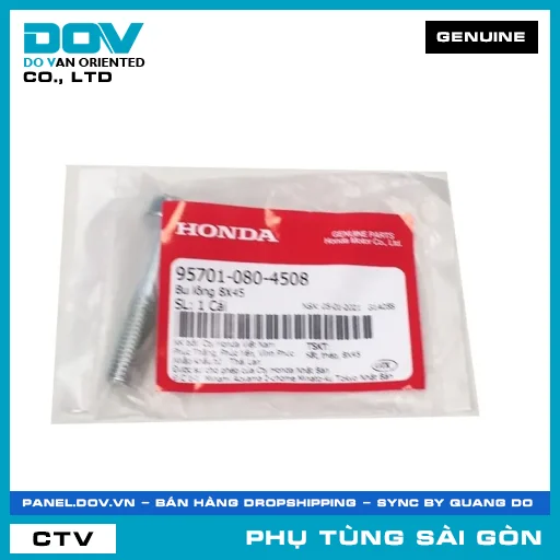 BU LÔNG 8X45 | HONDA PARTS CODE 957010804508 — 957010804508