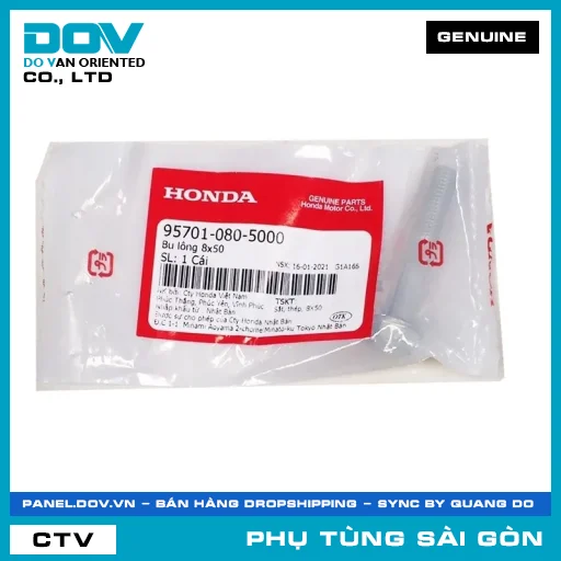 BU LÔNG 8X50 | HONDA PARTS CODE 957010805000 — 957010805000