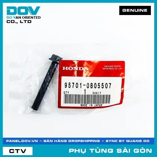 BU LÔNG 8X55 | HONDA PARTS CODE 957010805507 — 957010805507