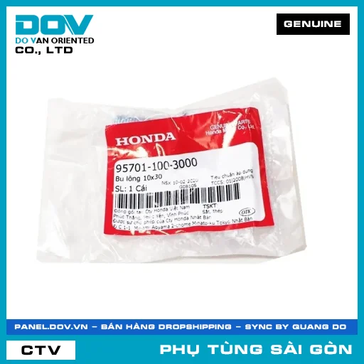 BU LÔNG 10X30 | HONDA PARTS CODE 957011003000 — 957011003000
