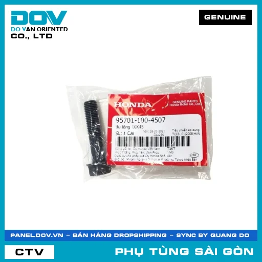 BU LÔNG 10X45 | HONDA PARTS CODE 957011004507 — 957011004507