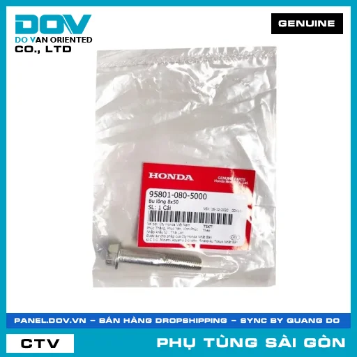 BU LÔNG 8X50 | HONDA PARTS CODE 958010805000 — 958010805000