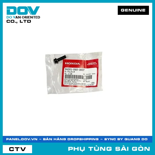 BU LÔNG 6X18 | HONDA PARTS CODE 960010601807 — 960010601807