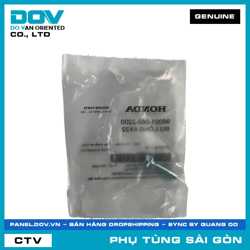 BU LÔNG 6X22 | HONDA PARTS CODE 960010602200 — 960010602200