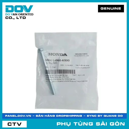 BU LÔNG 6X65 | HONDA PARTS CODE 960010606500 — 960010606500