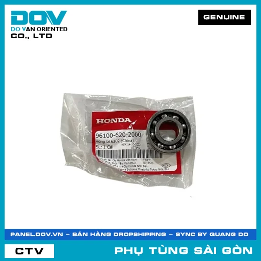 VÒNG BI 6202 | HONDA PARTS CODE 961006202000 — 961006202000