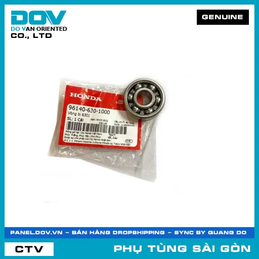 VÒNG BI 6301 | HONDA PARTS CODE 961406301000 — 961406301000