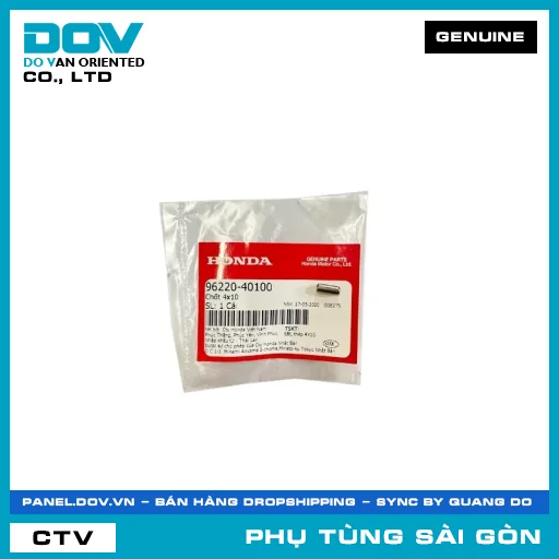 CHỐT 4X10 | HONDA PARTS CODE 9622040100 — 9622040100