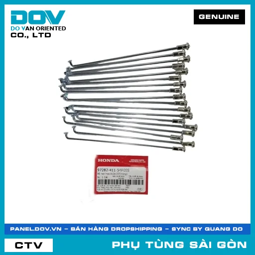 BỘ NAN HOA A10X157(TRONG) | HONDA PARTS CODE 9728241154P0SS — 9728241154P0SS