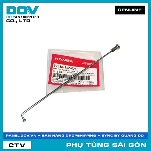 NAN HOA NGOÀI A11X183.5 | HONDA PARTS CODE 9733831207F0 — 9733831207F0