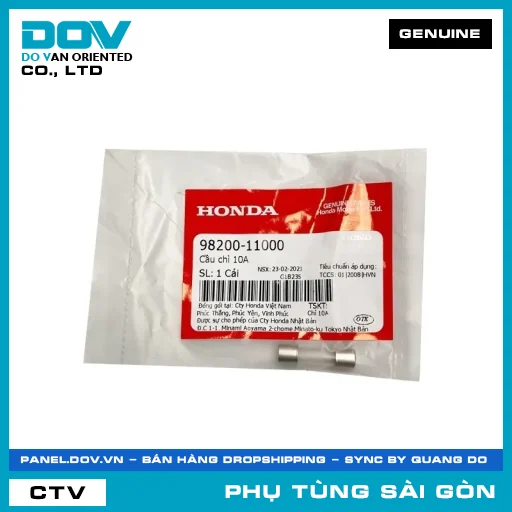 CẦU CHÌ 10A | HONDA PARTS CODE 9820011000 — 9820011000