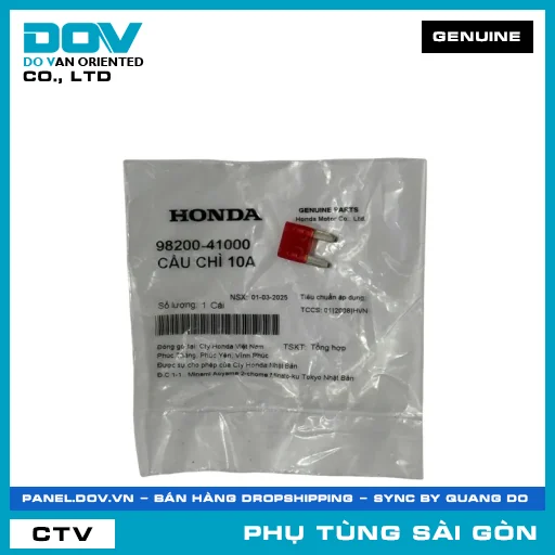 CẦU CHÌ 10A | HONDA PARTS CODE 9820041000 — 9820041000
