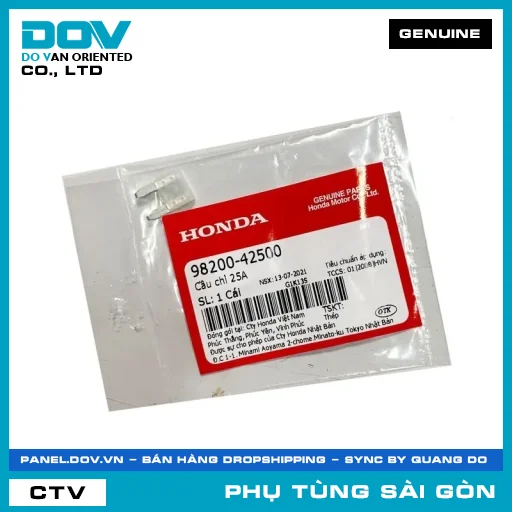CẦU CHÌ 25A | HONDA PARTS CODE 9820042500 — 9820042500