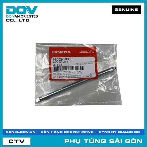 TUỐC NƠ VÍT 1 | HONDA PARTS CODE 9900310000 — 9900310000