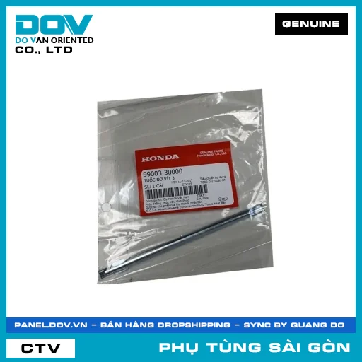 TUỐC NƠ VÍT 3 | HONDA PARTS CODE 9900330000 — 9900330000