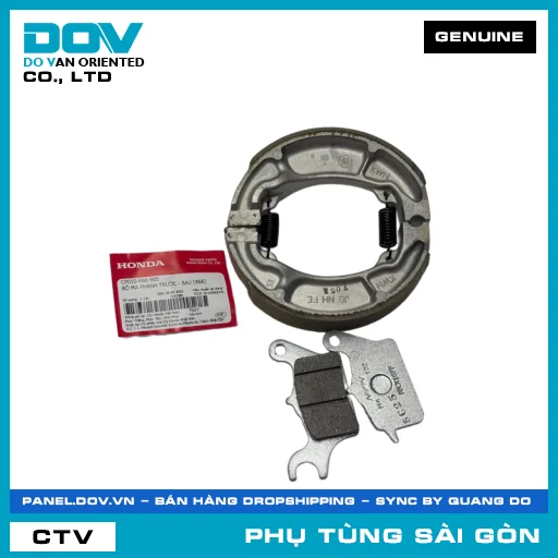 BỘ BỐ THẮNG TRƯỚC - SAU (K66) | HONDA PARTS CODE CP010K66900 — CP010K66900