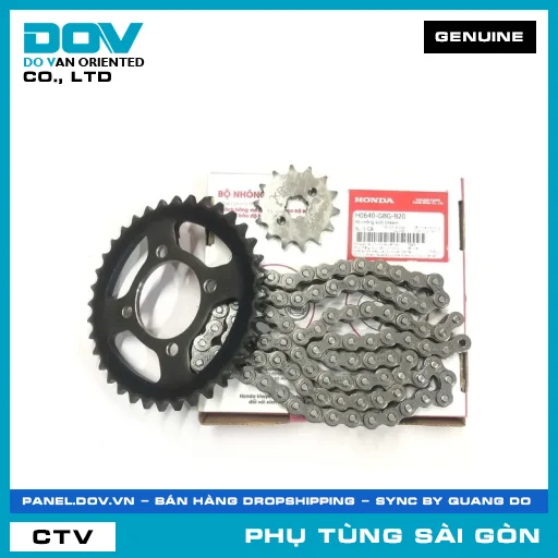 BỘ NHÔNG XÍCH DREAM | HONDA PARTS CODE H0640GBGB20 — H0640GBGB20