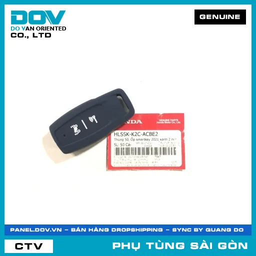 THÙNG 50, ỐP SMARTKEY 2021 XANH 2 NÚT | HONDA PARTS CODE HLSSKK2CACBE2 — HLSSKK2CACBE2
