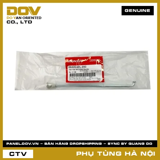 MÃ PHỤ TÙNG : 06420KFL890 NAN HOA SAU,TRONG 10X156 — 06420KFL890