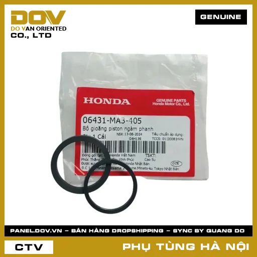 MÃ PHỤ TÙNG : 06431MA3405 BỘ GIOĂNG PISTON NGÀM PHANH — 06431MA3405