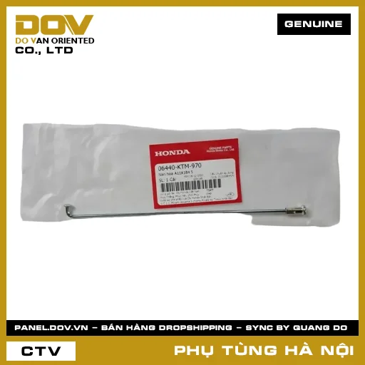 MÃ PHỤ TÙNG : 06440KTM970 NAN HOA A11X184.5 — 06440KTM970