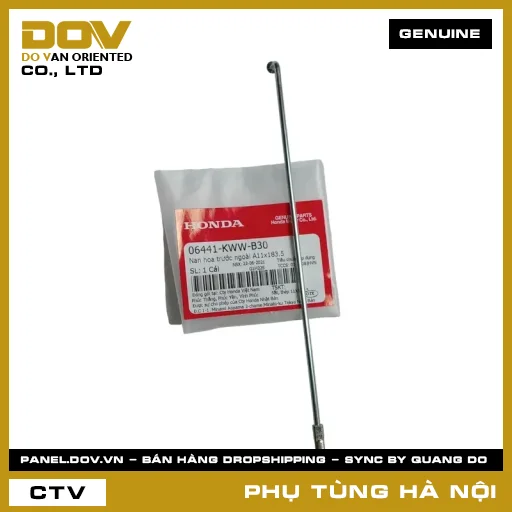 MÃ PHỤ TÙNG : 06441KWWB30 NAN HOA TRƯỚC NGOÀI A11X183.5 — 06441KWWB30
