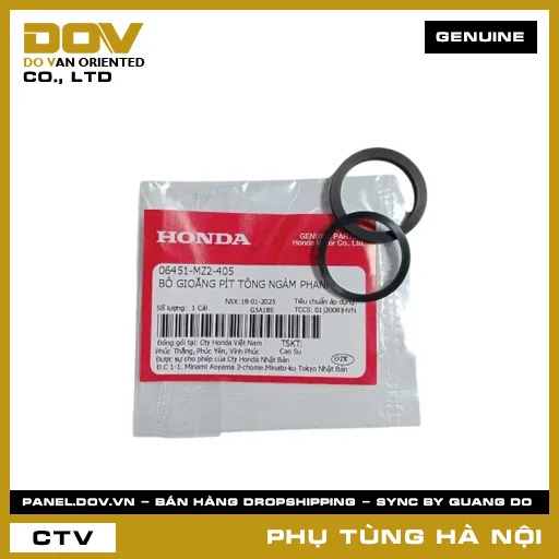 MÃ PHỤ TÙNG : 06451MZ2405 BỘ GIOĂNG PÍT TÔNG NGÀM PHANH — 06451MZ2405