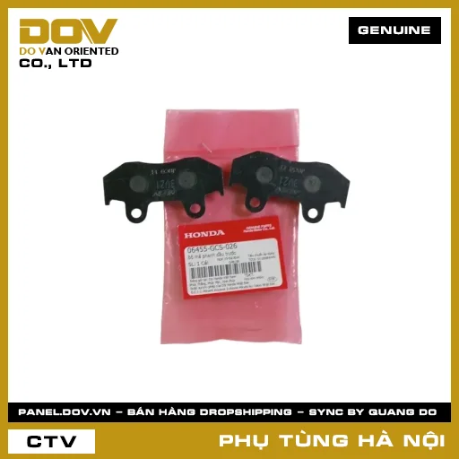 MÃ PHỤ TÙNG : 06455GCS026 BỘ MÁ PHANH DẦU TRƯỚC — 06455GCS026