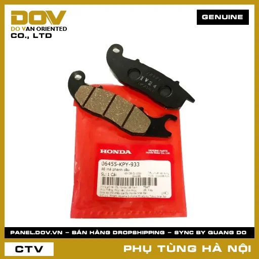 MÃ PHỤ TÙNG : 06455KPY933 BỘ MÁ PHANH DẦU — 06455KPY933