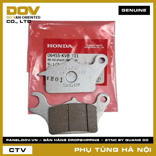MÃ PHỤ TÙNG : 06455KVBT01 BỘ MÁ PHANH DẦU TRƯỚC — 06455KVBT01