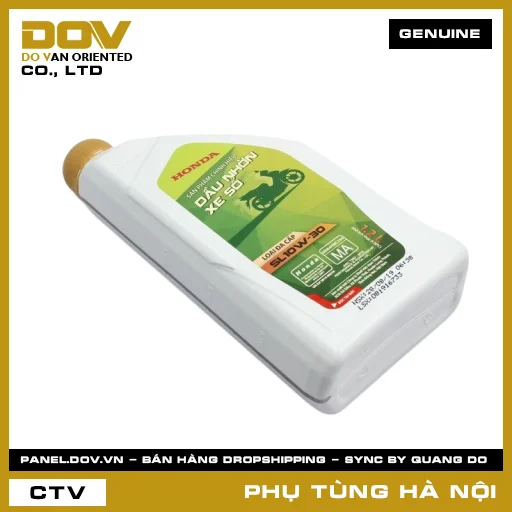 MÃ PHỤ TÙNG : 082322MAK1LVD CHAI DẦU ĐỘNG CƠ XE SỐ SL-MA 10W-30 1L — 082322MAK1LVD