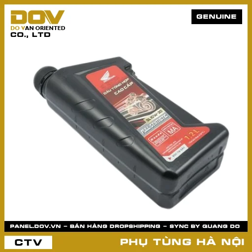 MÃ PHỤ TÙNG : 082342MAK1LV1 CHAI DẦU ĐỘNG CƠ XE PKL 1.2L — 082342MAK1LV1