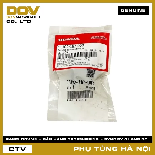 MÃ PHỤ TÙNG : 11102187003 BẠC TREO ĐỘNG CƠ — 11102187003
