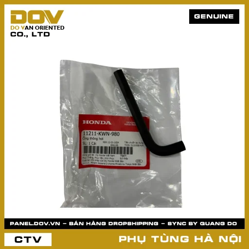 MÃ PHỤ TÙNG : 11211KWN980 ỐNG THÔNG HƠI — 11211KWN980
