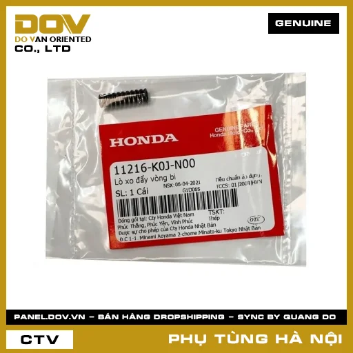 MÃ PHỤ TÙNG : 11216K0JN00 LÒ XO ĐẨY VÒNG BI — 11216K0JN00