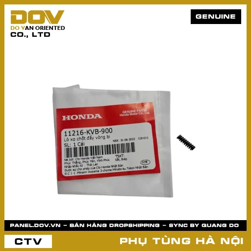 MÃ PHỤ TÙNG : 11216KVB900 LÒ XO CHỐT ĐẨY VÒNG BI — 11216KVB900