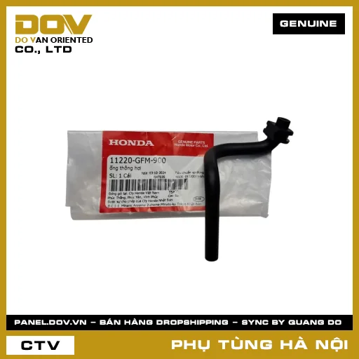 MÃ PHỤ TÙNG : 11220GFM900 ỐNG THÔNG HƠI — 11220GFM900