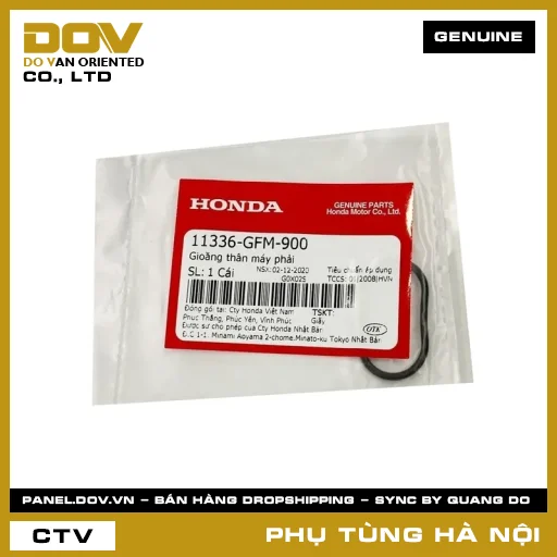 MÃ PHỤ TÙNG : 11336GFM900 GIOĂNG THÂN MÁY PHẢI — 11336GFM900