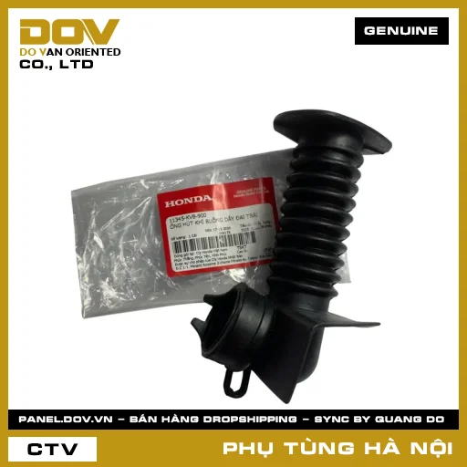 MÃ PHỤ TÙNG : 11345KVB900 ỐNG HÚT KHÍ BUỒNG DÂY ĐAI TRÁI — 11345KVB900