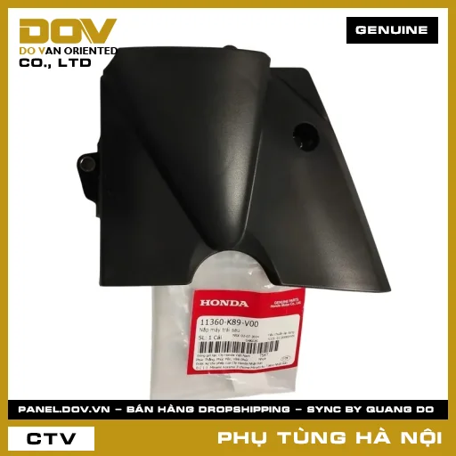 MÃ PHỤ TÙNG : 11360K89V00 NẮP MÁY TRÁI SAU — 11360K89V00