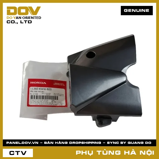 MÃ PHỤ TÙNG : 11360KWWB20 NẮP MÁY TRÁI SAU — 11360KWWB20