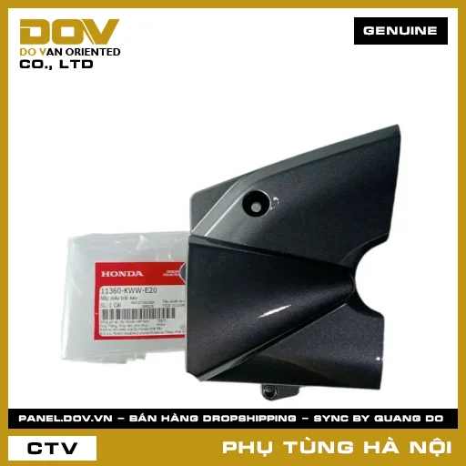 MÃ PHỤ TÙNG : 11360KWWE20 NẮP MÁY TRÁI SAU — 11360KWWE20
