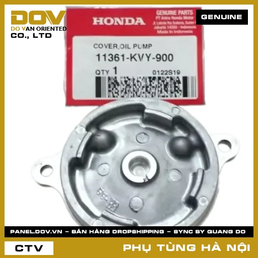 MÃ PHỤ TÙNG : 11361KVY900 NẮP CHẮN BƠM DẦU — 11361KVY900