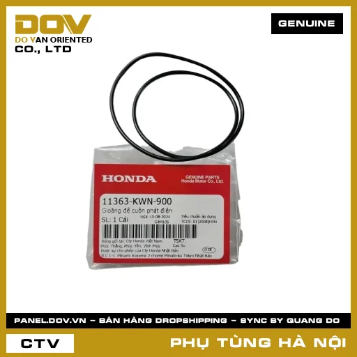 MÃ PHỤ TÙNG : 11363KWN900 GIOĂNG ĐẾ CUỘN PHÁT ĐIỆN — 11363KWN900